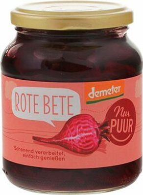 Nur Puur 3x Rote Bete Demeter 340g