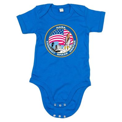 Blondie & Brownie Baby Strampler Body Shirt Kennedy Space Center Nasa Apollo