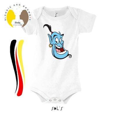 Blondie & Brownie Fun Baby Strampler Body Shirt Gini Genie Dschinni Alladin 1001