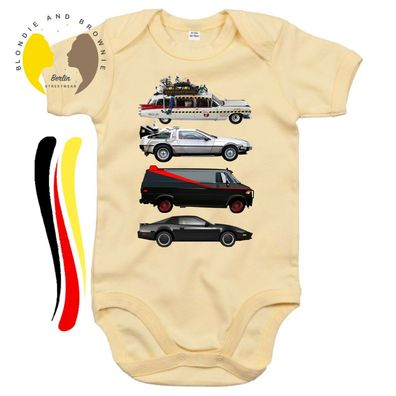 Blondie & Brownie Baby Kinder Strampler Shirt Body A Team Delorean Knight Ecto