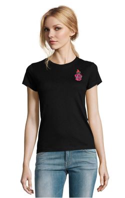 Blondie & Brownie Damen Shirt Orko He-Man Masters the Universe Motu Stick Patch