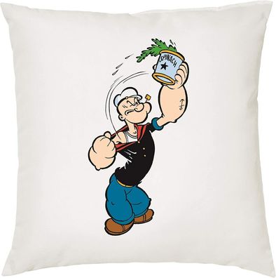 Blondie & Brownie Zimmer Sofa Couch Bett Kissen Popeye Der Seemann Held Spinat