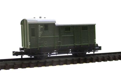Minitrix N 13254 Güterzug Begleitwagen Pwg DB (6589H)