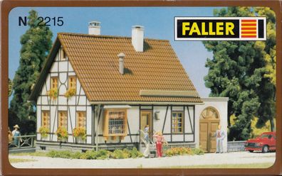 Spur N Faller 2215 Bausatz Fachwerkhaus mit Garage OVP (4971H)