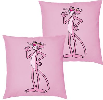 Blondie & Brownie Sofa Couch Fun Bett Kissen Pink Panther Rosarote Paulchen