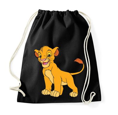 Blondie & Brownie Baumwoll Turnbeutel Beutel Tasche Simba Puma Löwe König Tier