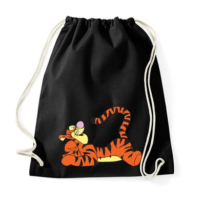 Blondie & Brownie Baumwoll Turnbeutel Beutel Tasche Tigger Tiger Winnie Puh Pooh