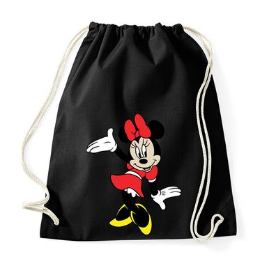 Blondie & Brownie Baumwoll Turnbeutel Beutel Tasche Minnie Tanzt Mouse Mickey