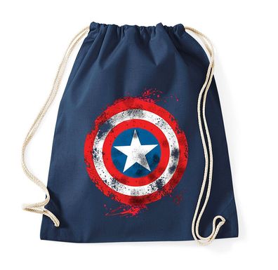 Blondie & Brownie Baumwoll Turnbeutel Beutel Tasche Vintage Captain America Hulk