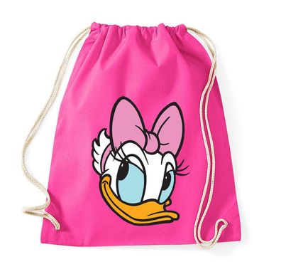 Blondie & Brownie Fun Baumwoll Turnbeutel Beutel Tasche Daisy Donald Mickie Duck