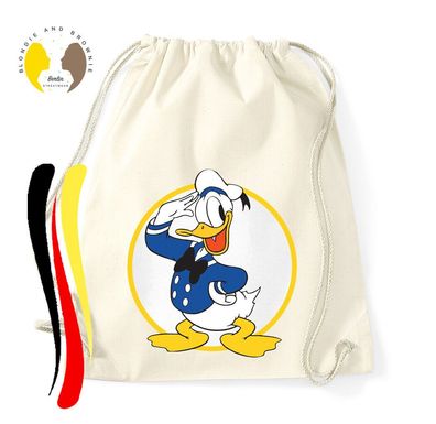 Blondie & Brownie Baumwoll Beutel Tasche Duck Ente Donald Matrose Mickey Minnie