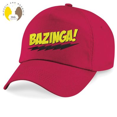 Blondie & Brownie Kinder Cap Kappe Bazinga Sheldon Lustig Spruch Cooper Big Bang