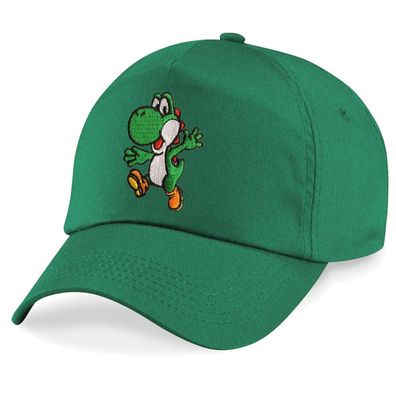 Blondie & Brownie Kinder Jungen Mädchen Baseball Cap Kappe Yoshi Mario Luigi