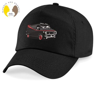 Blondie & Brownie Fun Kinder Jungen Mädchen Baseball Cap Kappe A Team Van Truck