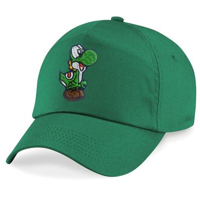 Blondie & Brownie Kinder Baseball Cap Snapback Baby Yoshi Patch Mario Luigi