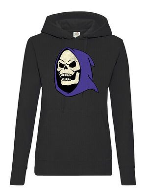 Blondie & Brownie Damen Hoodie Pullover Kapuze Skeletor Motu Master of Universe