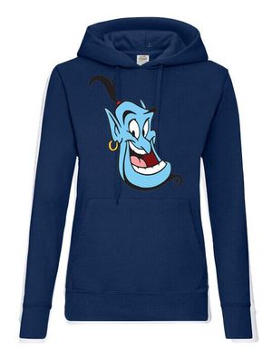 Blondie & Brownie Damen Hoodie Pullover Kapuze Gini Genie Dschinni Alladin 1001