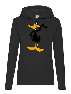 Blondie & Brownie Damen Hoodie Pullover Kapuze Daffy Duck Looney Tweety Bunny