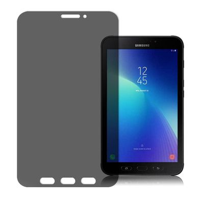 Displex Blickschutzfolie für Galaxy Tab Active 2 Protector Privacy Folie schwarz