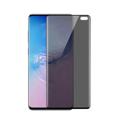 Displex Blickschutzfolie für Samsung Galaxy S10 Protector Privacy Folie schwarz