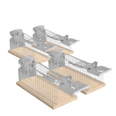 RatzFatz® 4X Mausefalle Lebendfalle Mäuse, astenfalle, eller, ndoor, Outdoor