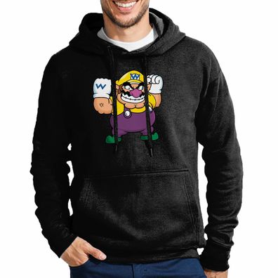 Blondie & Brownie Fun Herren Hoodie Kapuzen Pullover Wario Mario Luigi Nintendo