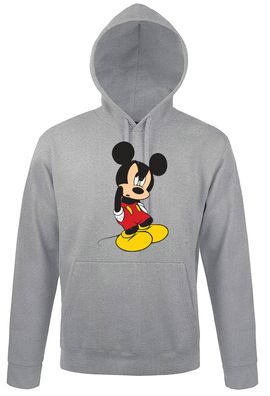 Blondie & Brownie Herren Hoodie Kapuzenpullover Mickey Böse Minnie Maus Cartoon