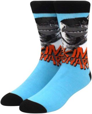 King Shark Socken - The Suicide Squad Das Selbstmordkommando Crew Cartoon-Socken