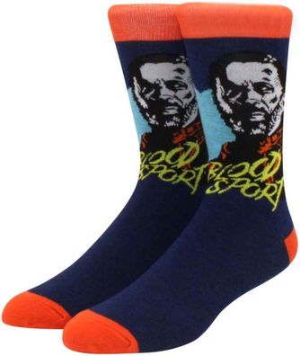 Bloodsport Socken - The Suicide Squad Das Selbstmordkommando Crew Cartoon-Socken