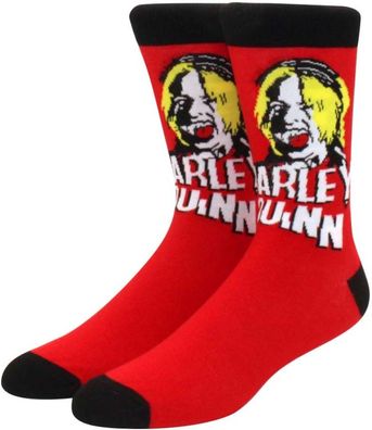 Harley Quinn Socken - The Suicide Squad Das Selbstmordkommando Crew Cartoon-Socken