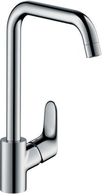 hansgrohe Focus M41 - Küchenarmatur mit Auslaufhöhe 260 mm, 360° schwenkbar