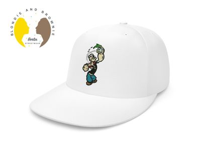 Blondie & Brownie Unisex Baseball Cap Snapback Kappe Popeye Spinat Stark Seemann