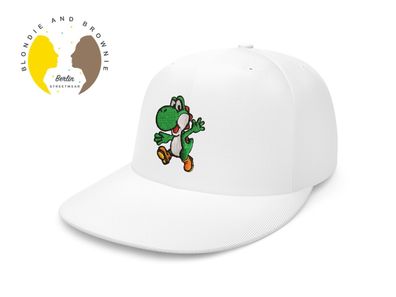 Blondie & Brownie Unisex Baseball Cap Snapback Kappe Yoshi Mario Luigi Peach N64