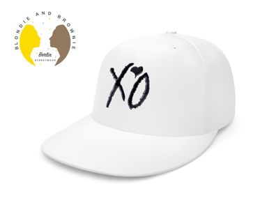 Blondie & Brownie Fun Unisex Baseball Cap Snapback XO The Weeknd Love Drugs Hug