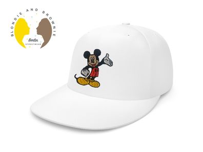 Blondie & Brownie Unisex Baseball Cap Snapback Happy Mickey Stick Patch Minnie