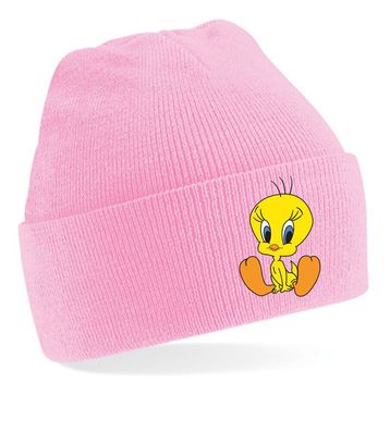 Blondie &Brownie Unisex Fun Mütze Beanie Tweetie Süß Tunes Bugs Looney Bunny Taz