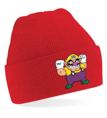 Blondie &Brownie Unisex Fun Mütze Beanie Wario Yoshi Super Mario Nintendo Luigi