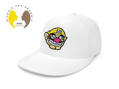 Blondie&Brownie Unisex Baseball Cap Snapback Kappe Wario Yoshi Mario Luigi Peach