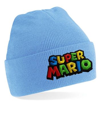 Blondie & Brownie Unisex Fun Mütze Beanie Super Mario Nintendo Luigi Yoshi Peach