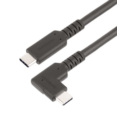 StarTech. com 50 cm USB-C Kabel Gewinkelt, USB 3.2 Gen 2 (10 Gbit/ s)