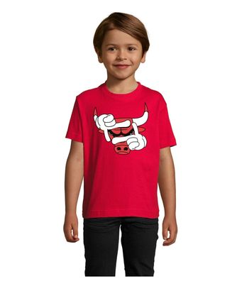 Blondie & Brownie Kinder Baby Shirt Bulls Basketball Sport Bulle Chicago Jordan