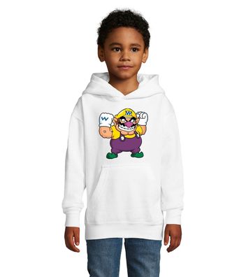 Blondie & Brownie Kinder Hoodie Pullover Wario Super Mario Nintendo Game Pilz