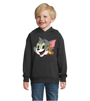 Blondie & Brownie Kinder Hoodie Pullover Jerry Tom Maus Katze Friends Cartoon