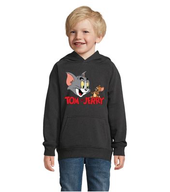 Blondie & Brownie Kinder Hoodie Pullover Jerry Tom Friends Cartoon Maus Katze