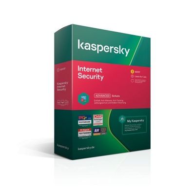 Kaspersky Internet Security 1 Gerät / 1-Jahr + 1-Mobile / 1-Jahr - (Code Only) #BOX