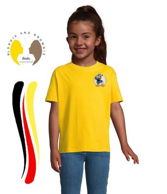 Blondie & Brownie Kinder Shirt Duck Donald Stick Patc Maus Mickey Entenhausen