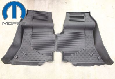 2er Set Fußmatte Ram 2500, 3500 Crew Cab (Gen.5) (Mopar) mit einem Befestigungsloch