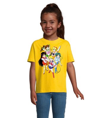 Blondie & Brownie Kinder Baby Shirt Sailor Moon and Friends Anime Cartoon Manga