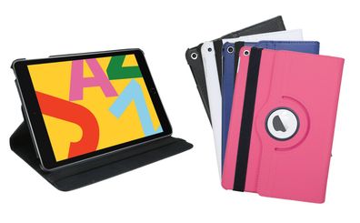 cofi1453® 360 Schutz Tablet Cover kompatibel mit Apple iPad (2019) 10.2 Zoll Tasch...