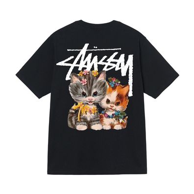 Stussy T-shirt Cat Tops Stussy Tops
